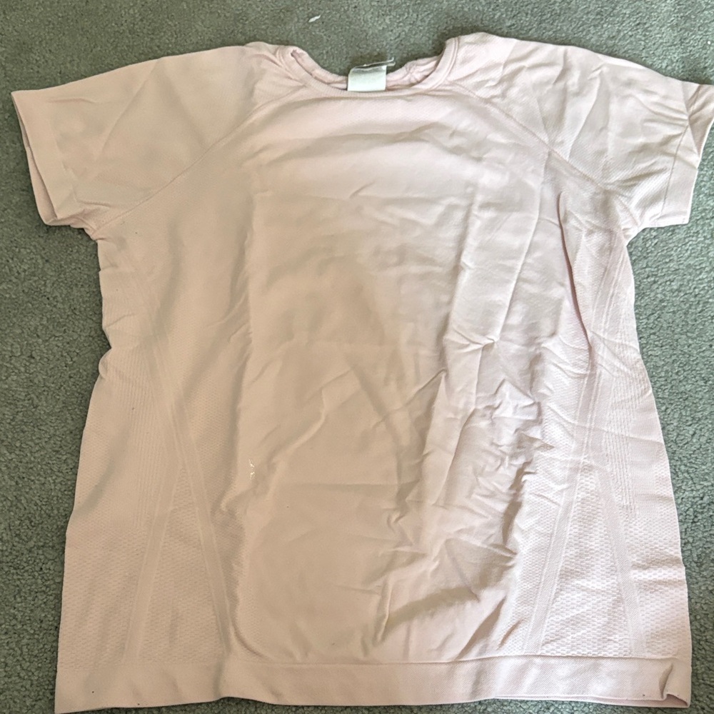 Athleta Girl Soft Pink Top
